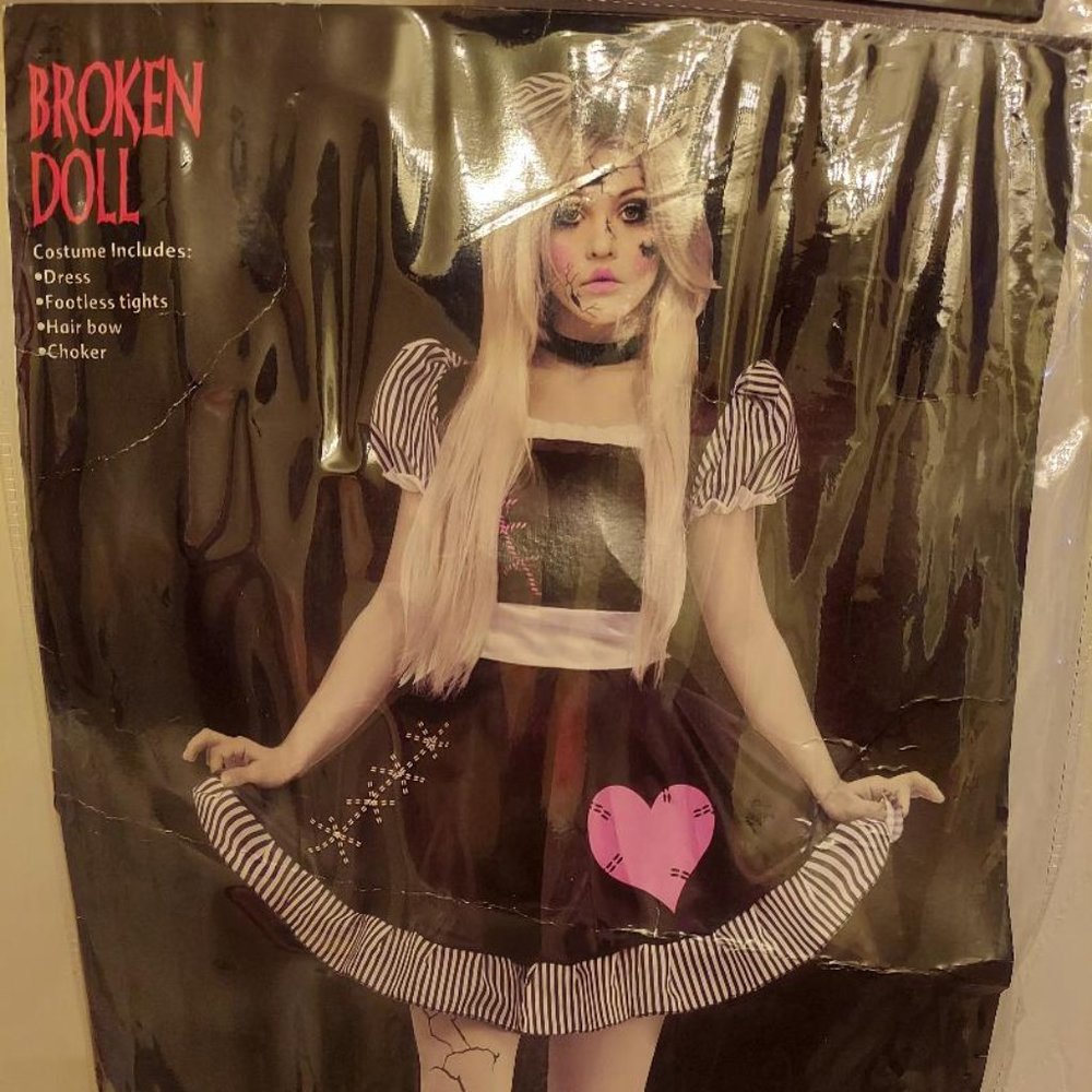 Teen Broken Doll Halloween Costume